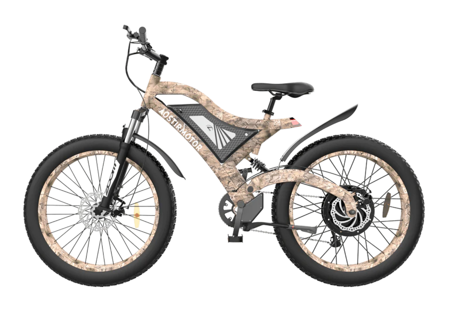 Aostirmotor Snakeskin Grain S18-1500W Electric Bicycle